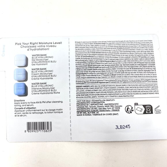 Mixed Lot Pack of 3 Laneige Cerapeptide/ Laneige Water Bank/ Sunday Riley - Picture 6 of 8